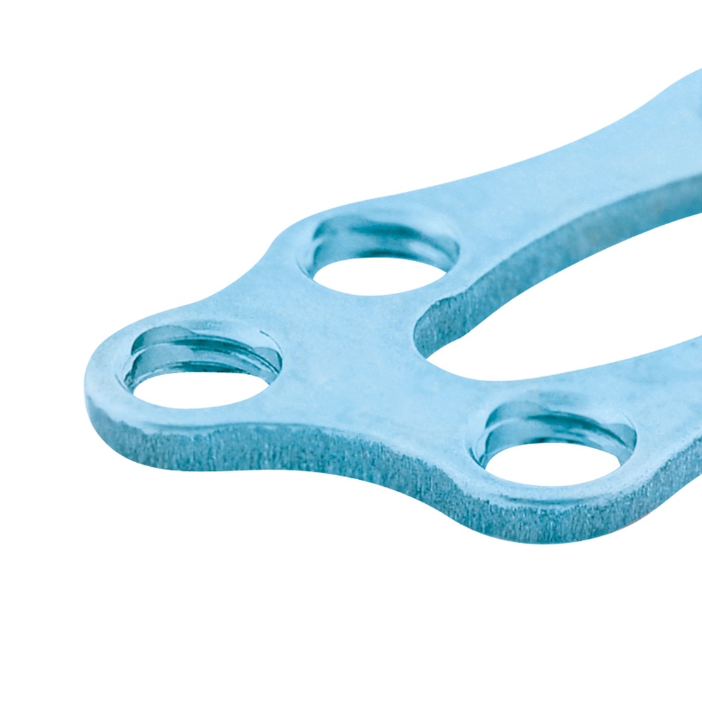 Rombe: 2x2x2 huller, 18,0x9,5x1,0